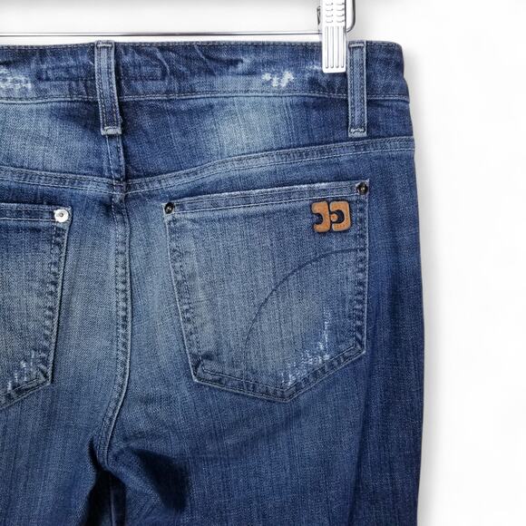 Joe's Jeans Chelsea Fit Klum Wash Rolled Cuff -  Size 28 - Picture 7 of 10